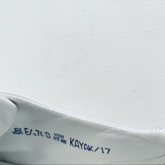 BALLY SNEAKERS WHITE SILVER SIZE 7.5 - Picture 4 of 9